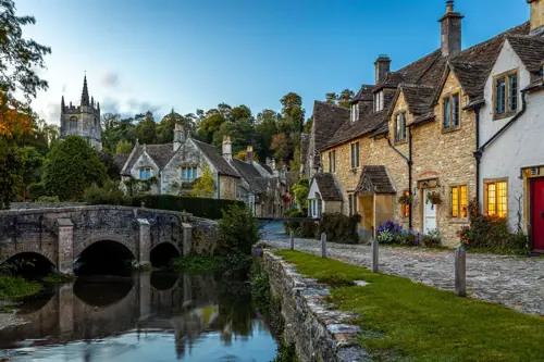 Scenic view in the hearts of the Cotswolds